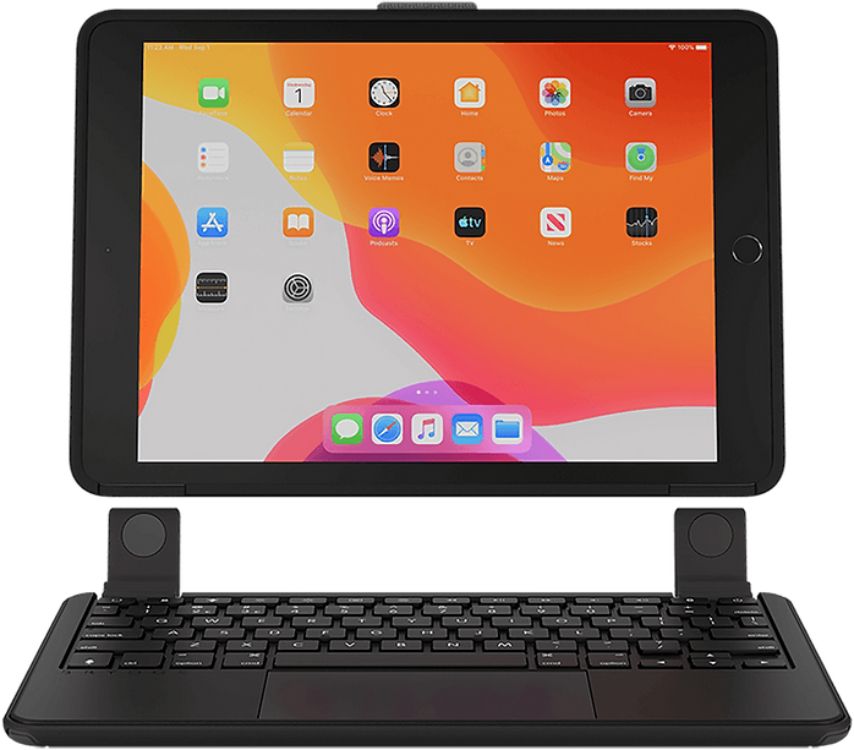 Brydge 10.2 MAX+ Wireless Keyboard with Trackpad for iPad 7 | 8 | 9 - Black by Brydge - Image 2