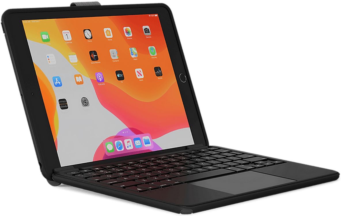 Brydge 10.2 MAX+ Wireless Keyboard with Trackpad for iPad 7 | 8 | 9 - Black by Brydge - Image 3