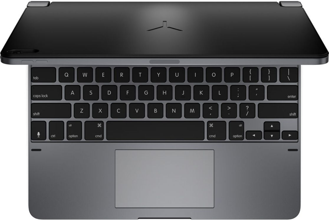 Brydge 12.9 Pro+ Wireless Keyboard with Trackpad for iPad Pro 12.9-inch 3 | 4 - Space Gray by Brydge - Image 4