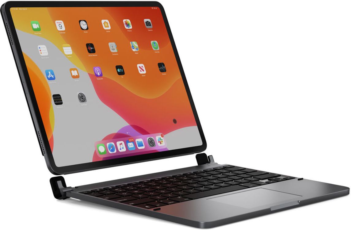 Brydge 12.9 Pro+ Wireless Keyboard with Trackpad for iPad Pro 12.9-inch 3 | 4 - Space Gray by Brydge - Image 5