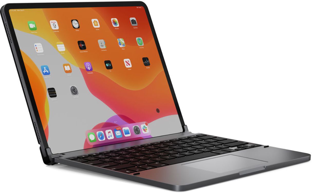 Brydge 12.9 Pro+ Wireless Keyboard with Trackpad for iPad Pro 12.9-inch 3 | 4 - Space Gray by Brydge - Image 6