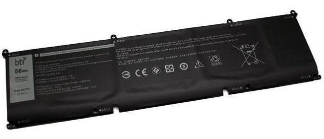 BTI 8FCTC-BTI Dell Notebook Battery - Black by BTI - Refurbished - Very Good condition - US$202.48