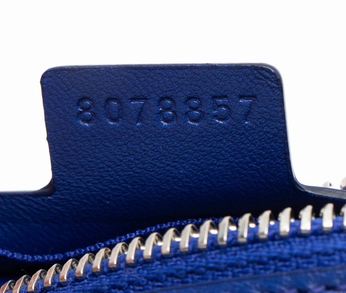 Burberry Leather Shield Mini Shoulder Bag - Leather - Blue by Burberry - Image 6
