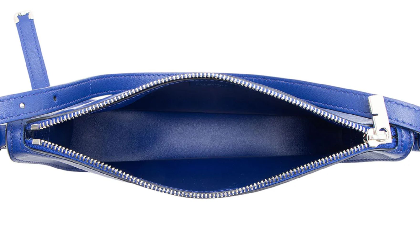 Burberry Leather Shield Mini Shoulder Bag - Leather - Blue by Burberry - Image 7