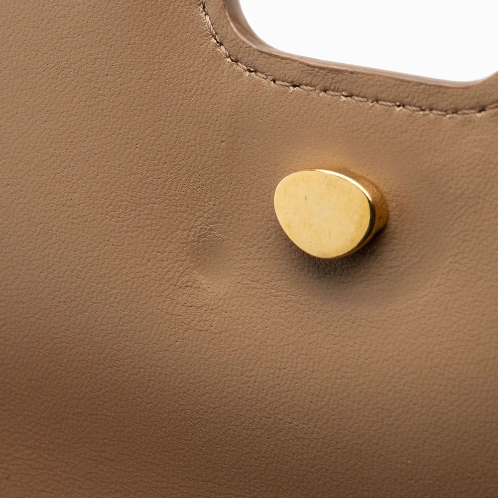 Burberry TB Monogram Leather TB Small Flap Bag - Leather - Brown by Burberry - Image 11