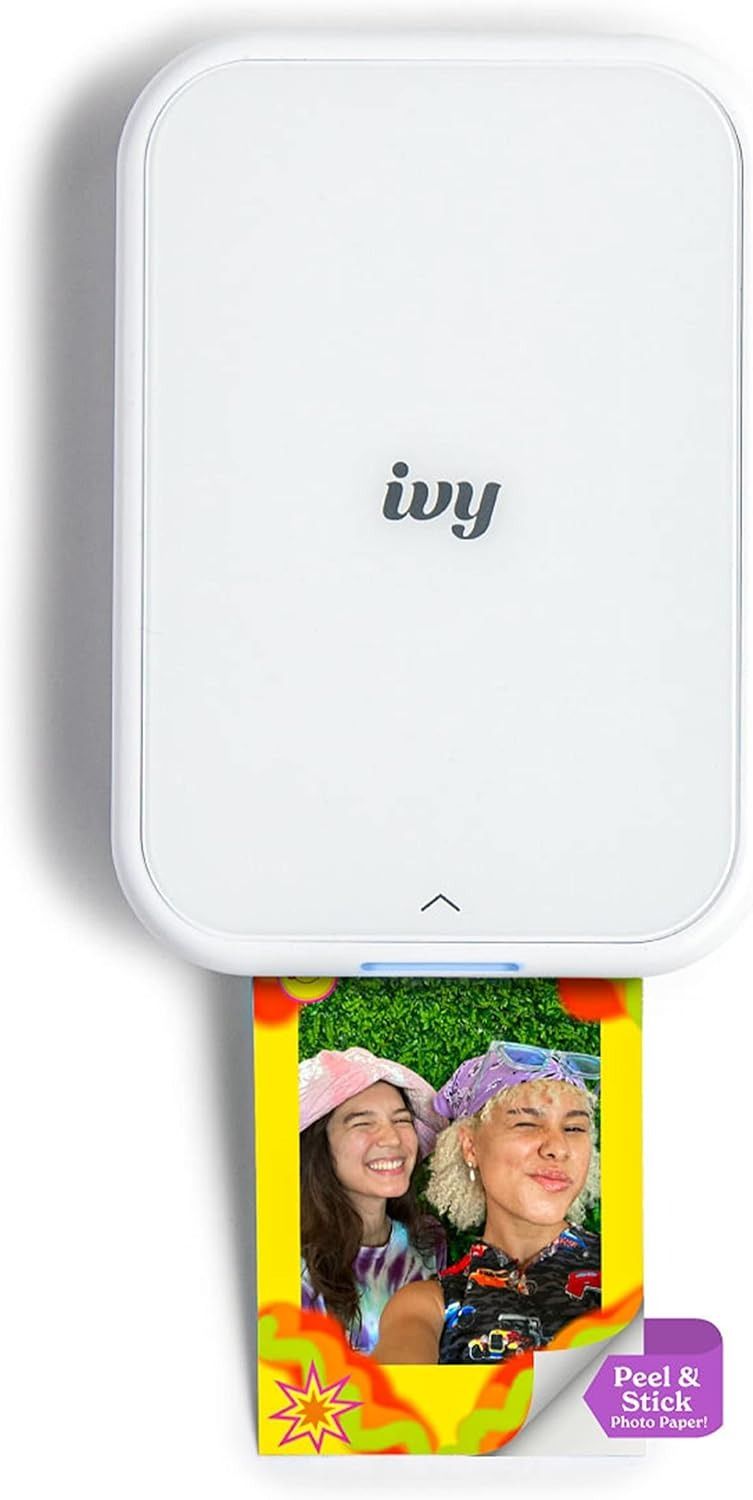 Canon 5452C018 Ivy 2 Mini Photo Printer 2nd Generation - White by Canon - Refurbished - Very Good condition - US$197.49