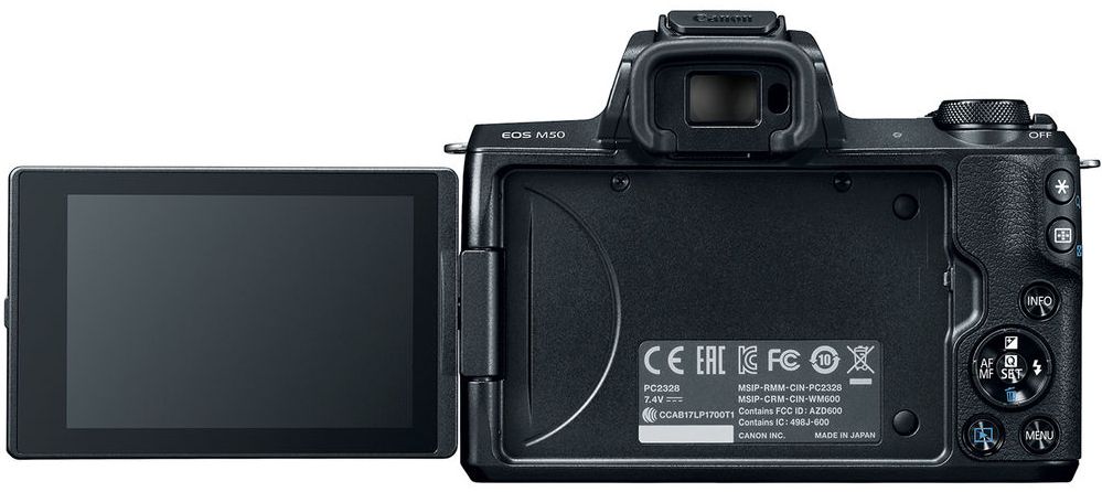 Canon EOS M50 Mirrorless Camera 4K The Inspiration Kit - Black by Canon - Image 3