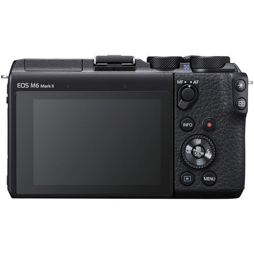 Canon EOS M6 Mark II DSLR Camera Kit 15-45mm Lens - Black by Canon - Image 4