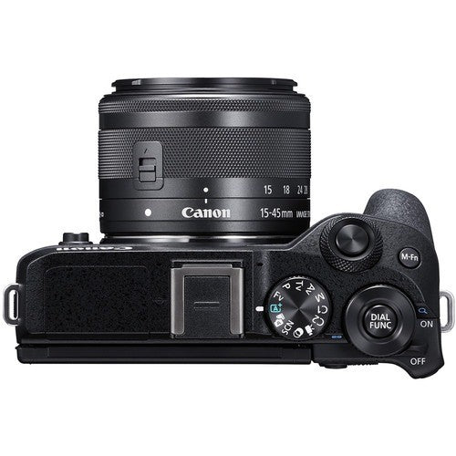 Canon EOS M6 Mark II DSLR Camera Kit 15-45mm Lens - Black by Canon - Image 5