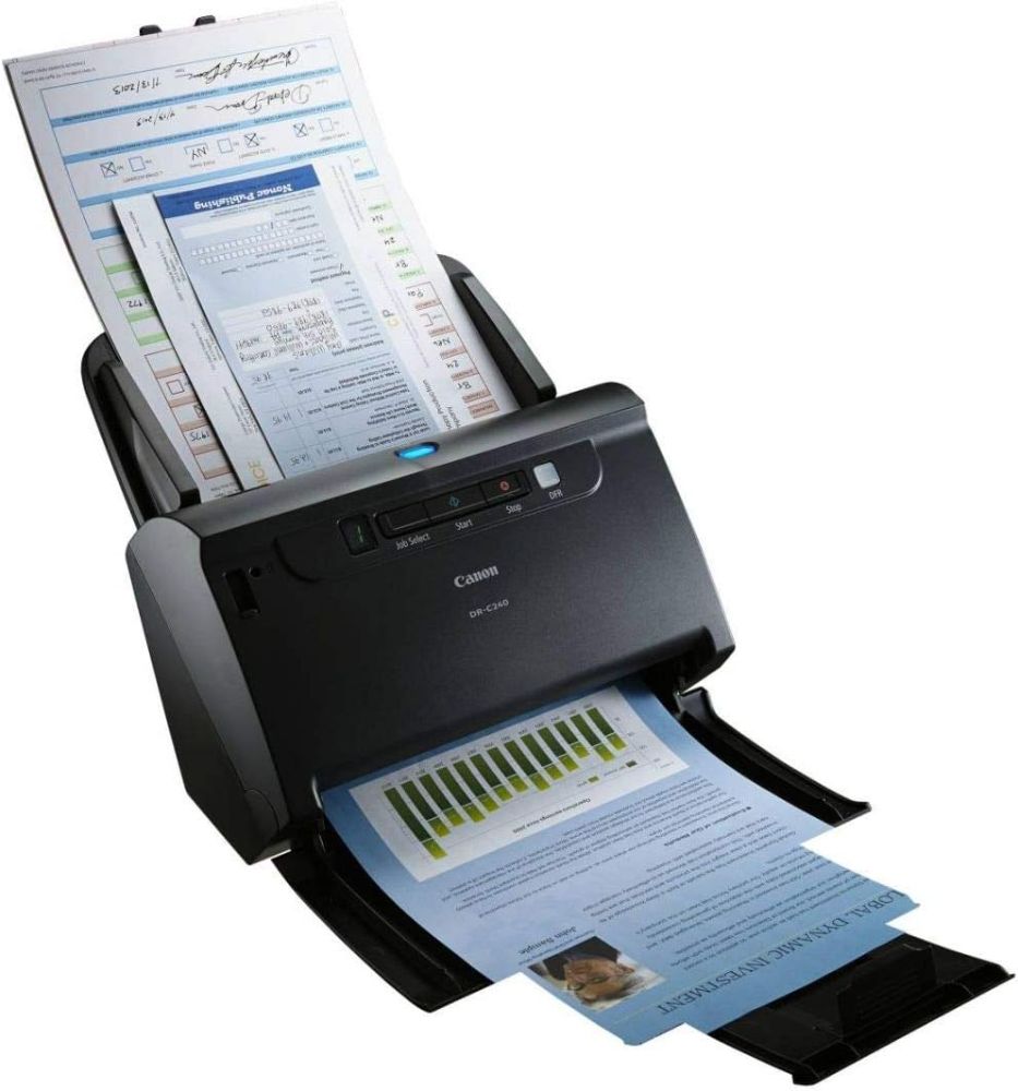 Canon ImageFORMULA DR-C240 Colour Document Scanner - Black by Canon - Image 3