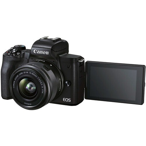 Canon M50 Mark II Digital Camera with 15-45mm Lens - Black by Canon - Image 2