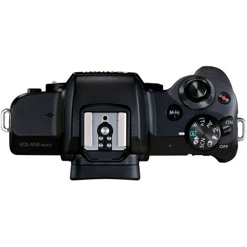 Canon M50 Mark II Digital Camera with 15-45mm Lens - Black by Canon - Image 4