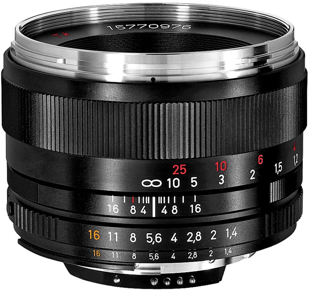 Refurbished Carl Zeiss Planar T* 50mm f/1.4 ZF.2 Lens for Nikon F