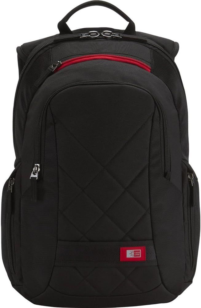 Case Logic 14" Laptop Backpack (DLBP-114) - Black/Red by Case Logic - Image 2