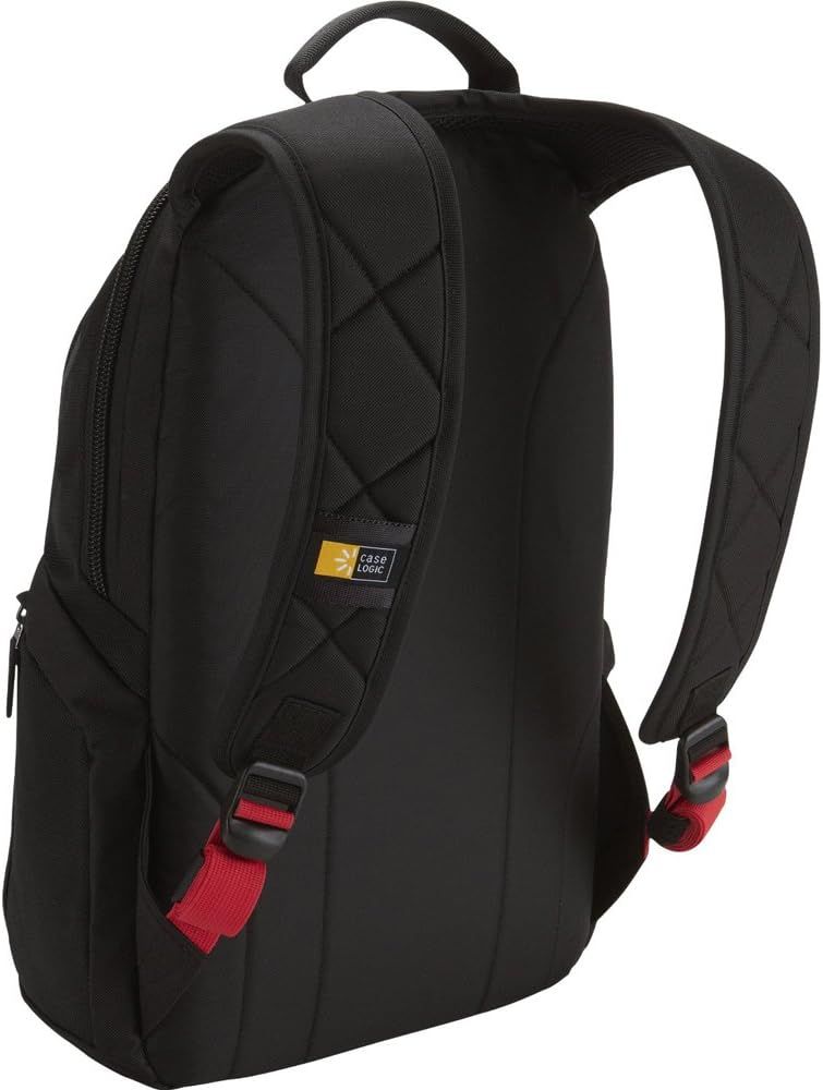 Case Logic 14" Laptop Backpack (DLBP-114) - Black/Red by Case Logic - Image 3