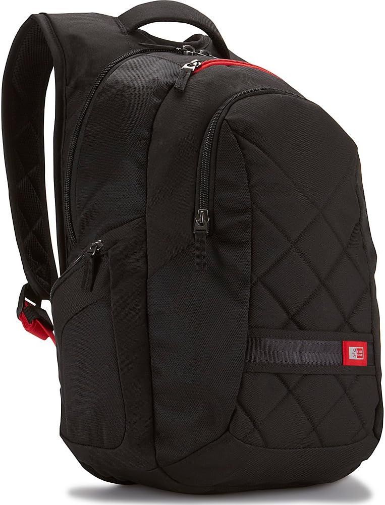 Case Logic 16" Laptop Backpack (DLBP-116) - Black/Red by Case Logic - Refurbished - Very Good condition - US$140.82