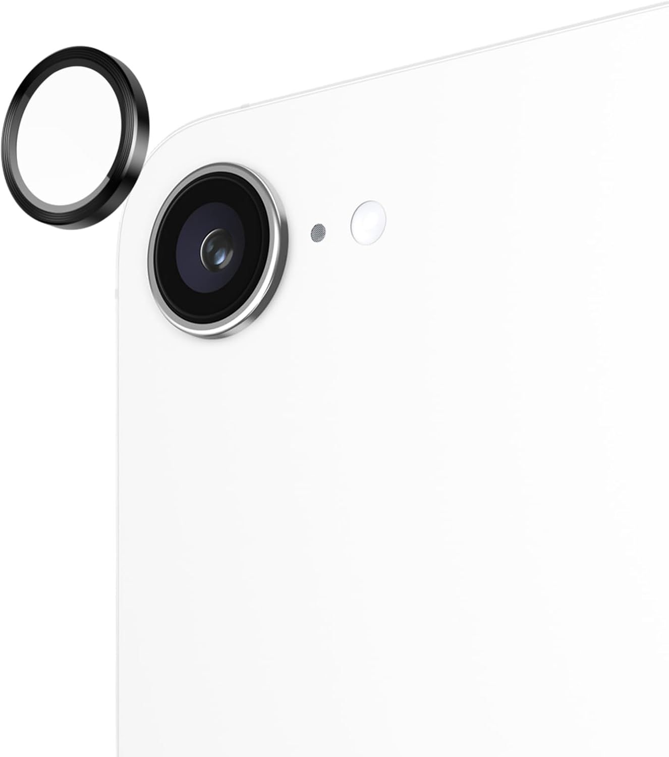 Case-Mate Aluminum Ring HD Camera Lens Protector for iPhone 16e - Black by Case-Mate - Refurbished - Brand New condition - US$12.64