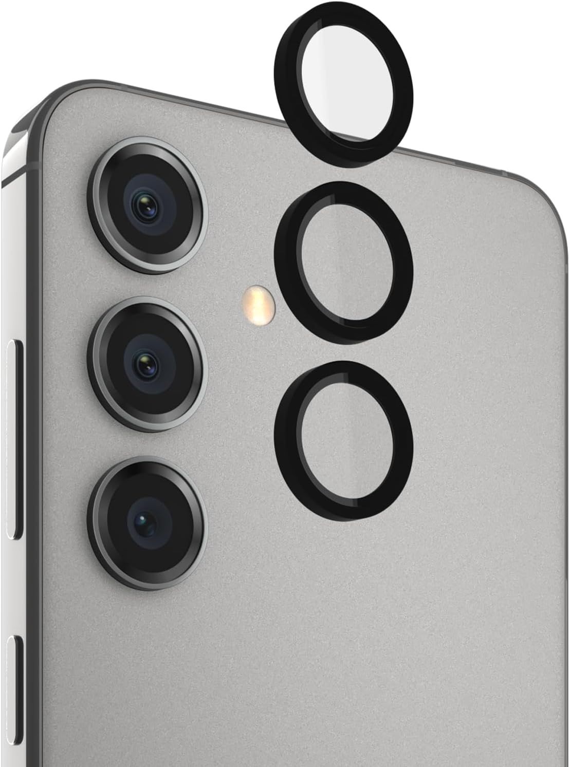 Case-Mate Aluminum Ring HD Lens Protectors for Samsung Galaxy S24 - Black by Case-Mate - Refurbished - Brand New condition - US$11.33
