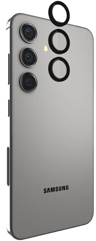Case-Mate Aluminum Ring HD Lens Protectors for Samsung Galaxy S24+ - Transparent/Black - Brand New by Case-Mate - Image 5