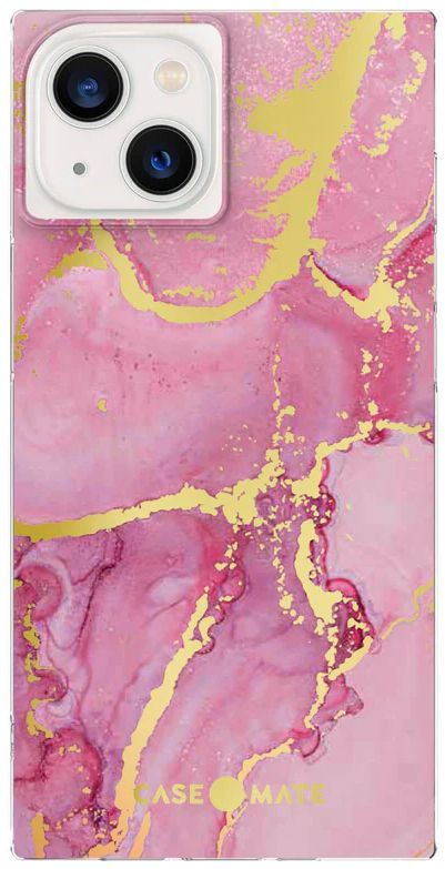Case-Mate BLOX Phone Case for iPhone 13 Pro - Magenta Marble by Case-Mate - Refurbished - Brand New condition - US$8.78