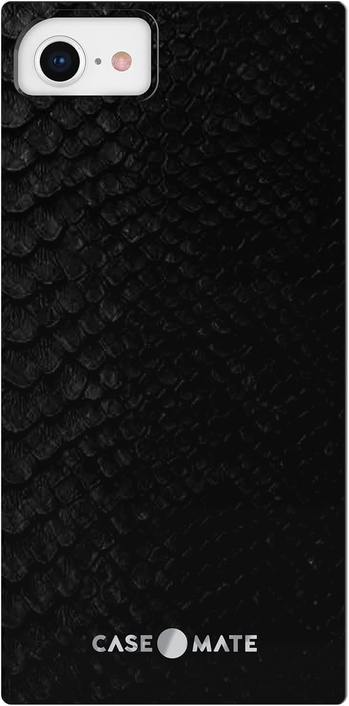 Case-Mate BLOX Phone Case for iPhone SE (3rd Gen) - Black Snake by Case-Mate - Refurbished - Brand New condition - US$13.93