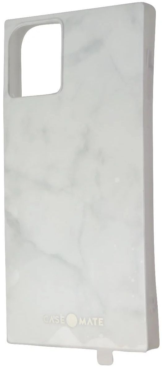 Case-Mate Blox Series Rectangular Case for iPhone 11 & iPhone XR - White Marble by Case-Mate - Image 2