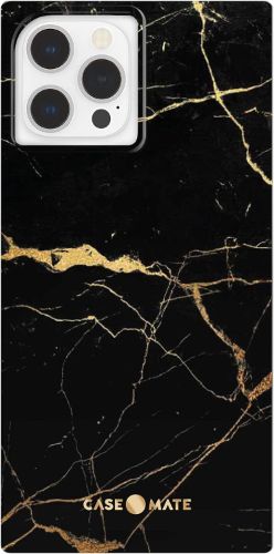 Case-Mate BLOX Series Rectangular Phone Case for iPhone 12 Pro Max - Black Gold Marble by Case-Mate - Refurbished - Like New condition - US$10.08