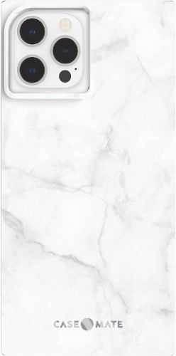 Case-Mate BLOX Series Rectangular Phone Case for iPhone 12 Pro Max - White Marble by Case-Mate - Refurbished - Brand New condition - US$13.93