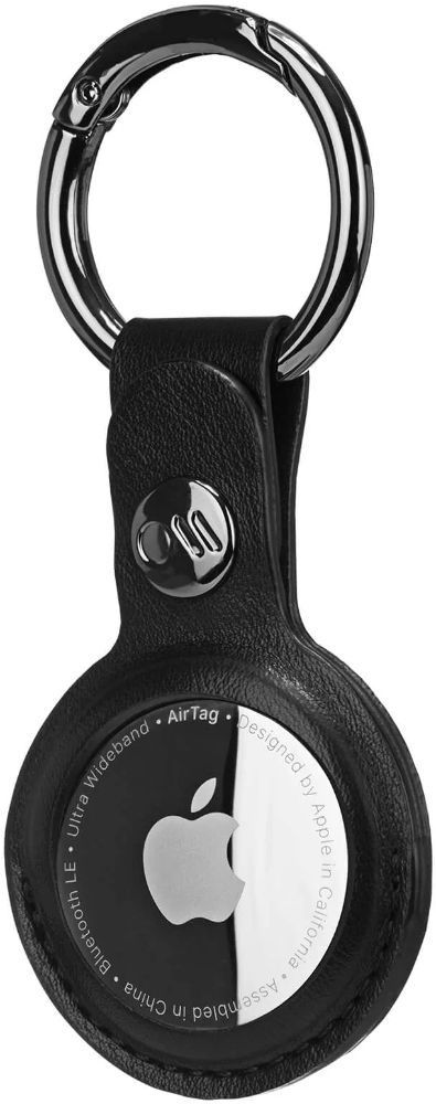 Case-Mate Clip Ring Keychain AirTag Case for Apple AirTag - Black by Case-Mate - Refurbished - Brand New condition - US$20.48