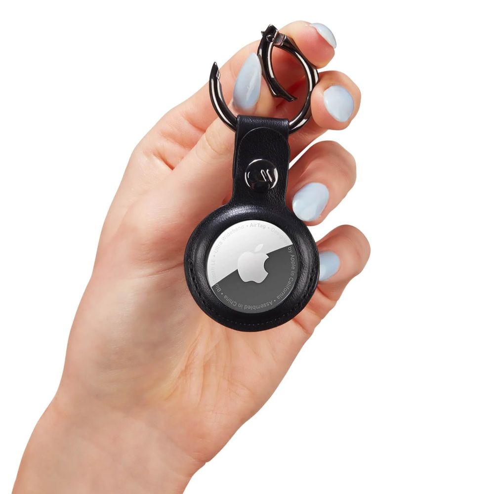 Case-Mate Clip Ring Keychain AirTag Case for Apple AirTag - Black by Case-Mate - Refurbished - Brand New condition - Image 5
