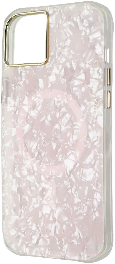 Case-Mate Elizabeth James Phone Case with MagSafe for iPhone 14 Plus - Rose Acetate by Case-Mate - Refurbished - Brand New condition - US$13.93