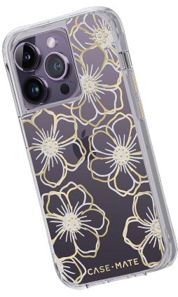 Case-Mate Floral Gems Phone Case for iPhone 14 Pro - Floral Gems by Case-Mate - Refurbished - Brand New condition - Image 2
