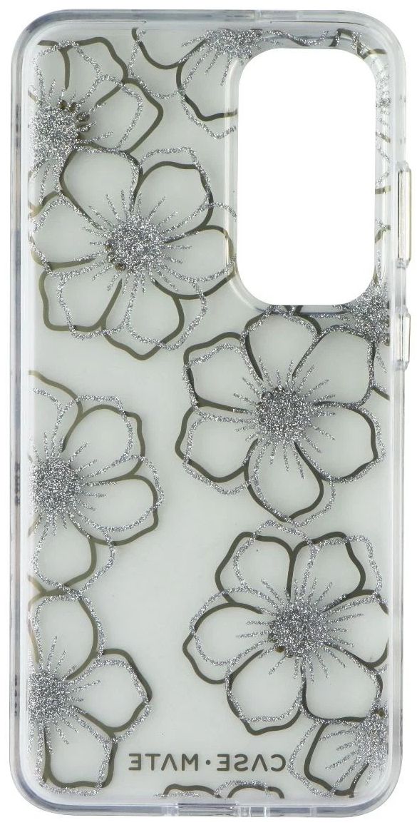 Case-Mate Floral Gems Phone Case for Samsung Galaxy S24 FE - Clear/Gold by Case-Mate - Refurbished - Brand New condition - Image 5