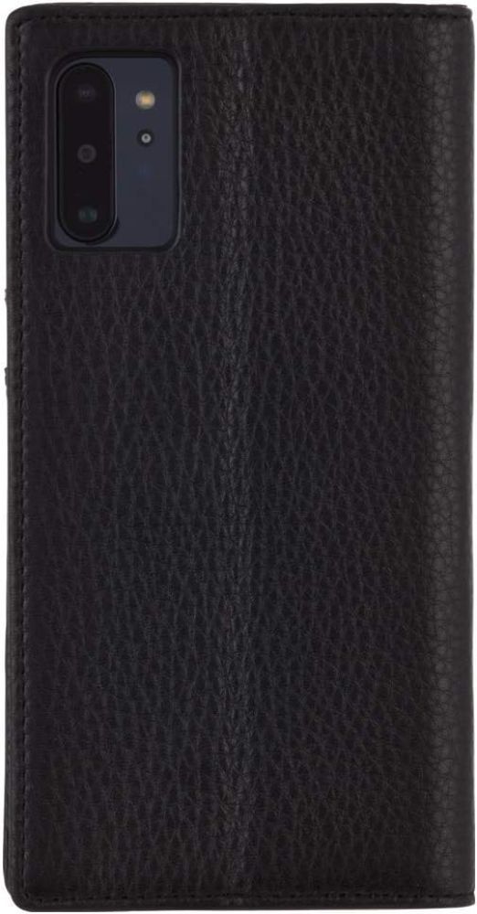 Case-Mate Genuine Leather Wallet Folio Phone Case for Galaxy Note 10 - Black by Case-Mate - Refurbished - Brand New condition - Image 2