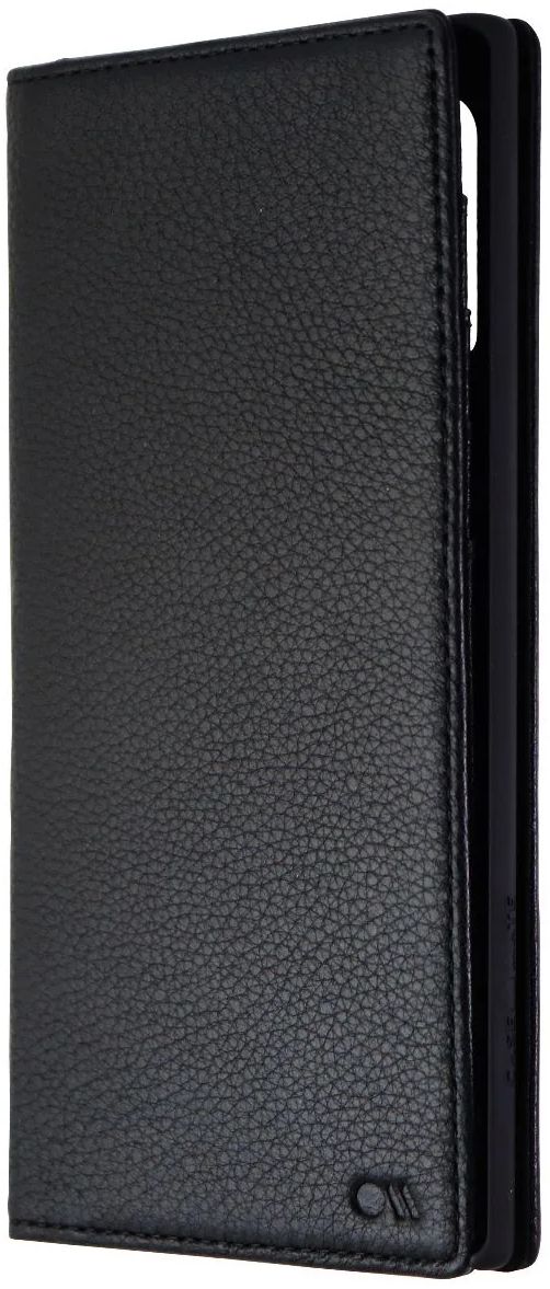 Case-Mate Genuine Leather Wallet Folio Phone Case for Galaxy Note10+ - Black by Case-Mate - Refurbished - Brand New condition - US$11.38