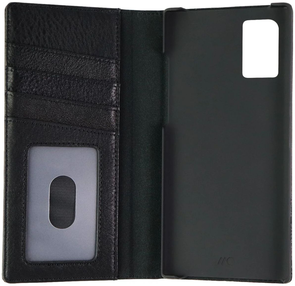 Case-Mate Genuine Leather Wallet Folio Phone Case for Galaxy Note10+ - Black by Case-Mate - Refurbished - Brand New condition - Image 3