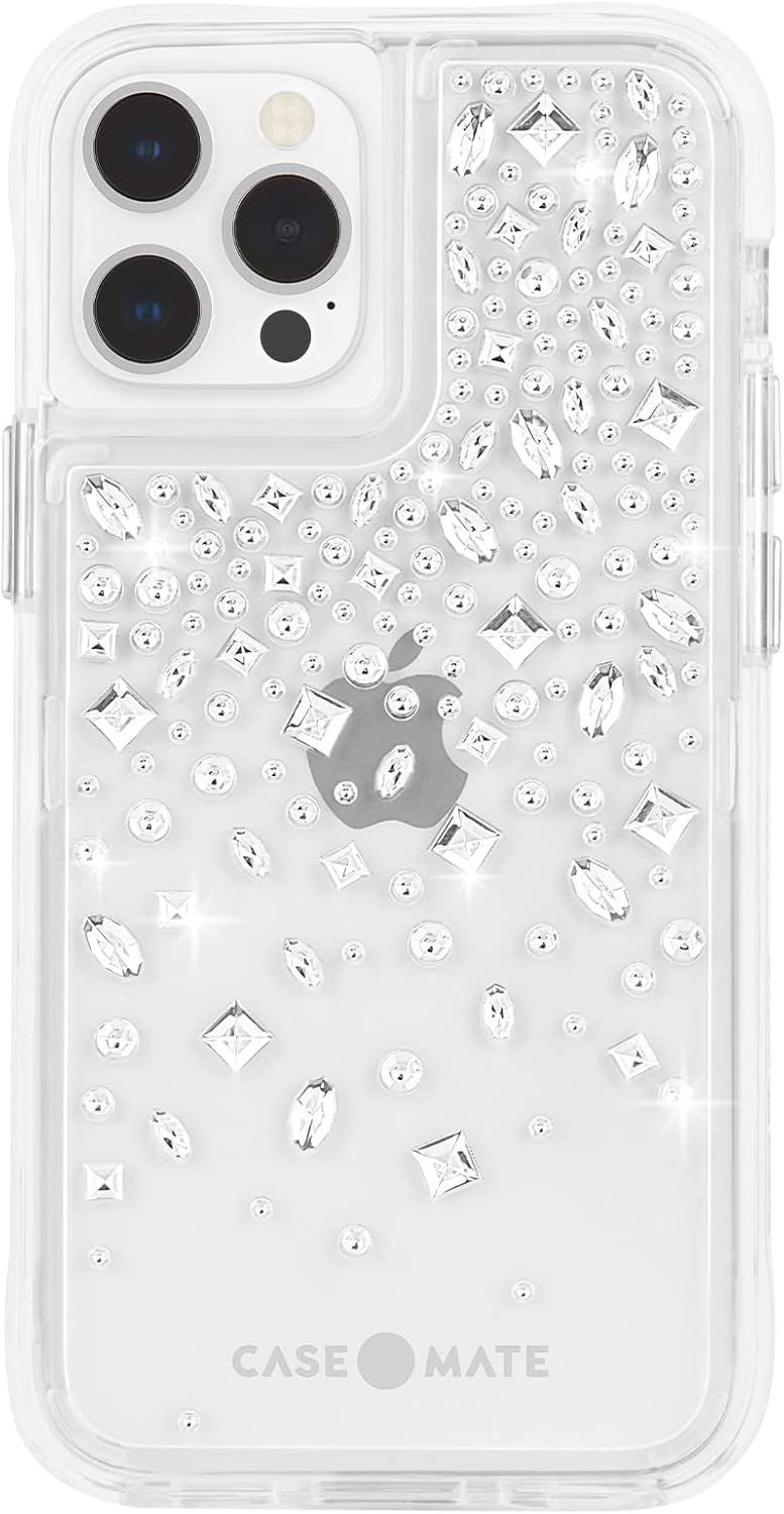 Case-Mate Karat Crystal Phone Case for iPhone 12 Pro Max - Clear Crystals by Case-Mate - Refurbished - Brand New condition - US$13.93