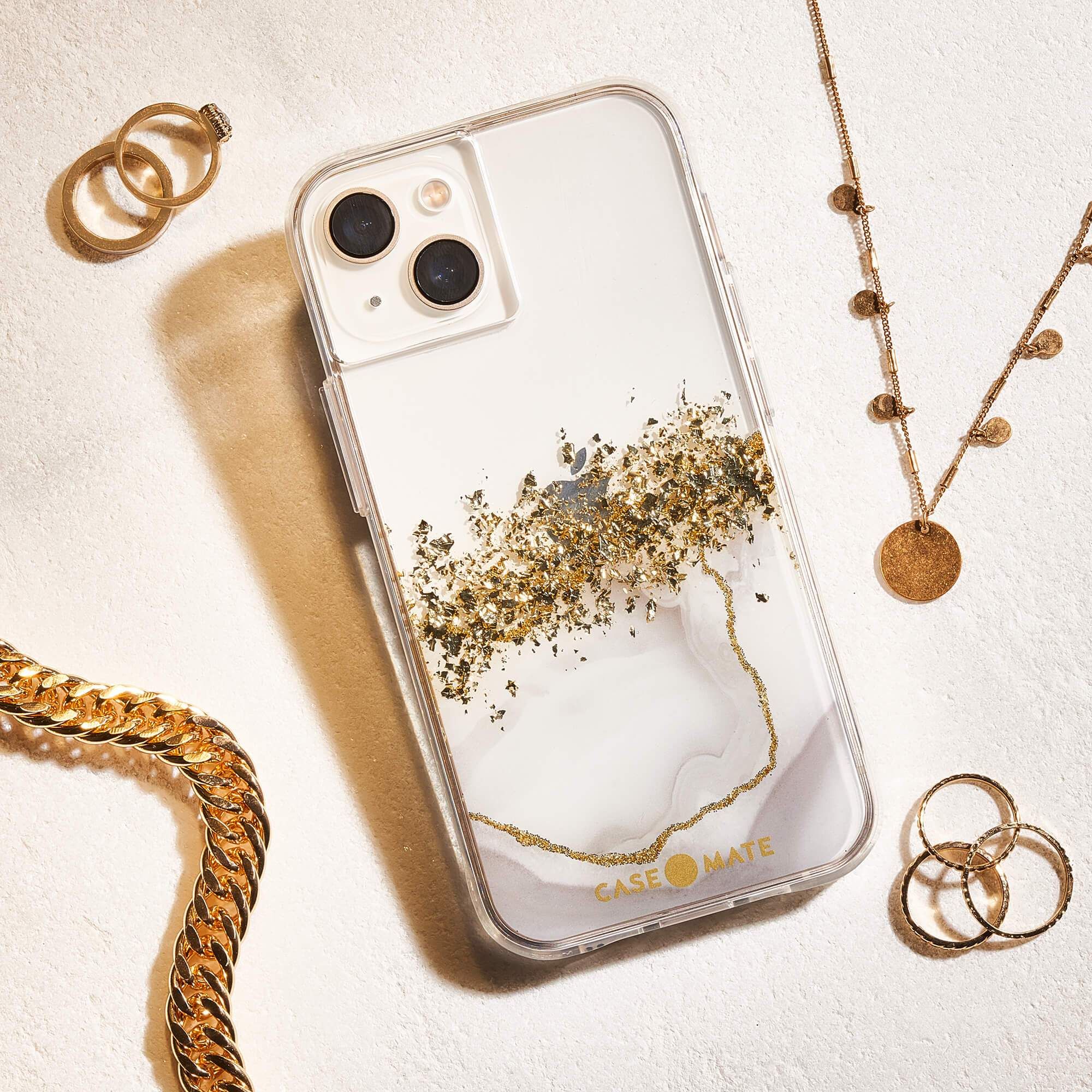 Case-Mate Case-Mate Karat Phone Case for iPhone 13 - Karat Marble by Case-Mate - Image 6