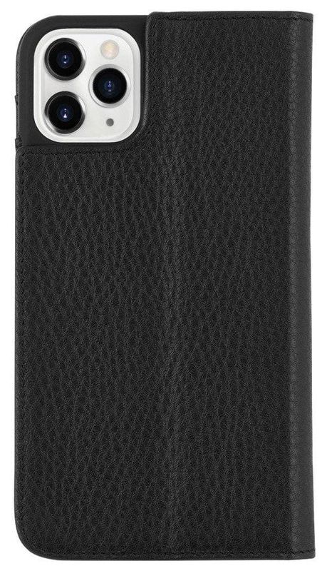Case-Mate Leather Wallet Folio Case for iPhone 11 Pro - Black by Case-Mate - Refurbished - Brand New condition - US$25.98