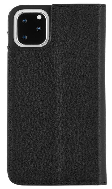 Case-Mate Leather Wallet Folio Case for Phone 11 Pro Max - Black by Case-Mate - Refurbished - Brand New condition - US$20.98