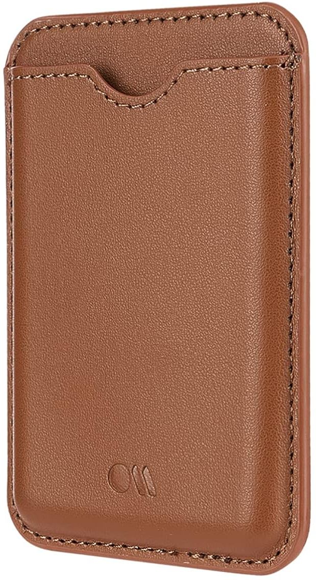 Case-Mate Magnetic Card Holder for MagSafe Compatible iPhones and Cases - Cognac Brown by Case-Mate - Refurbished - Brand New condition - Image 2