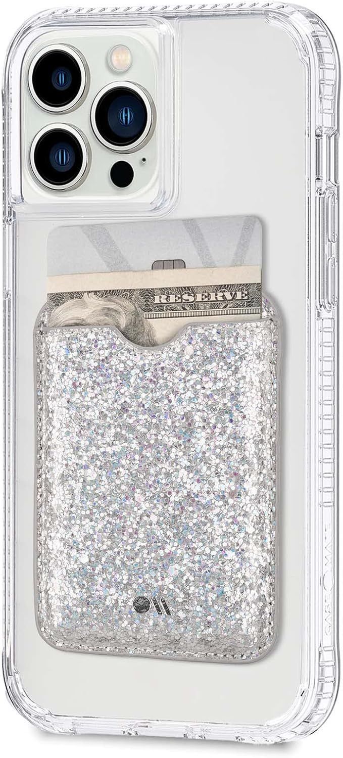 Case-Mate Magnetic Card Holder for MagSafe Compatible iPhones and Cases - Sparkle by Case-Mate - Refurbished - Very Good condition - Image 2