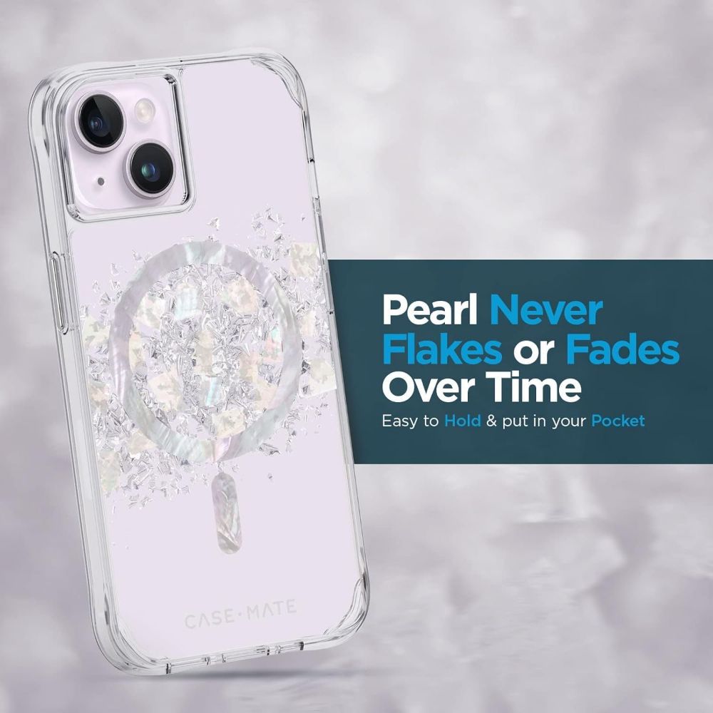 Case-Mate Mother of Pearl Phone Case with MagSafe for iPhone 14 Plus - Touch of Pearl by Case-Mate - Refurbished - Very Good condition - Image 8