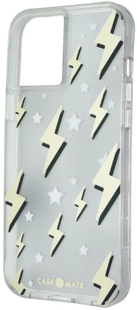 Case-Mate Print Series Hardshell Case for iPhone 12 Pro Max - Thunderbolt Case-Mate Print Series Hardshell Case for iPhone 12 Pro Max - Thunderbolt