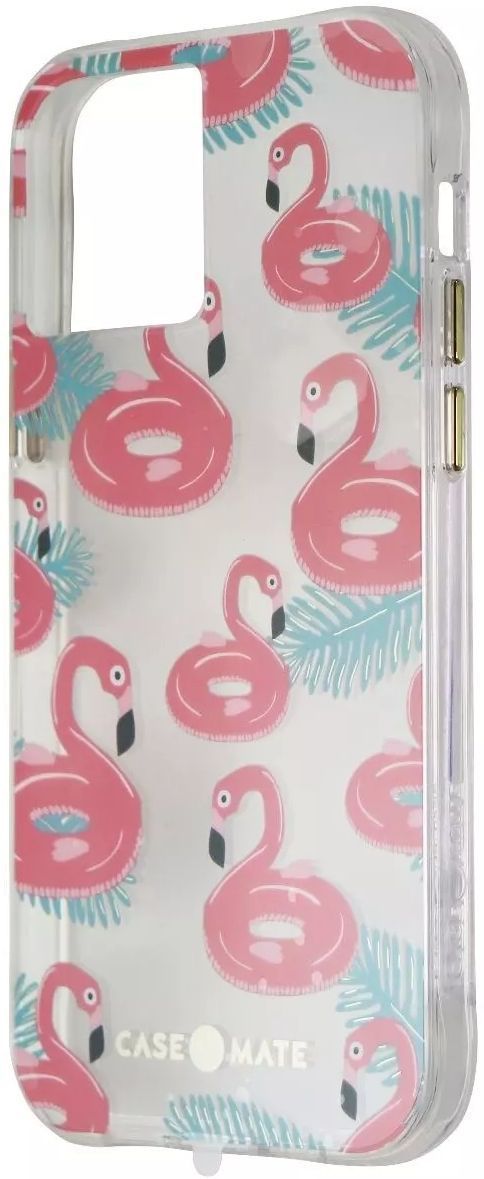 Case-Mate Prints Phone Case for iPhone 12 Pro Max - Float On Flamingos by Case-Mate - Refurbished - Brand New condition - Image 2