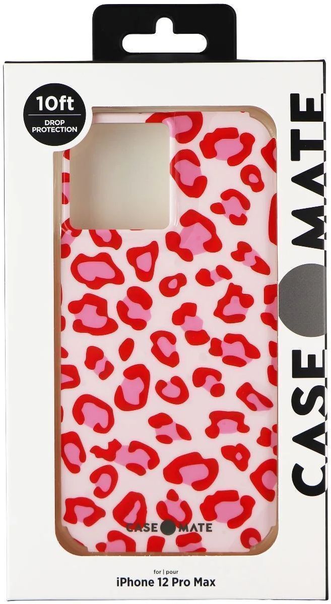 Case-Mate Prints Phone Case for iPhone 12 Pro Max - Pink Leopard by Case-Mate - Refurbished - Brand New condition - Image 4