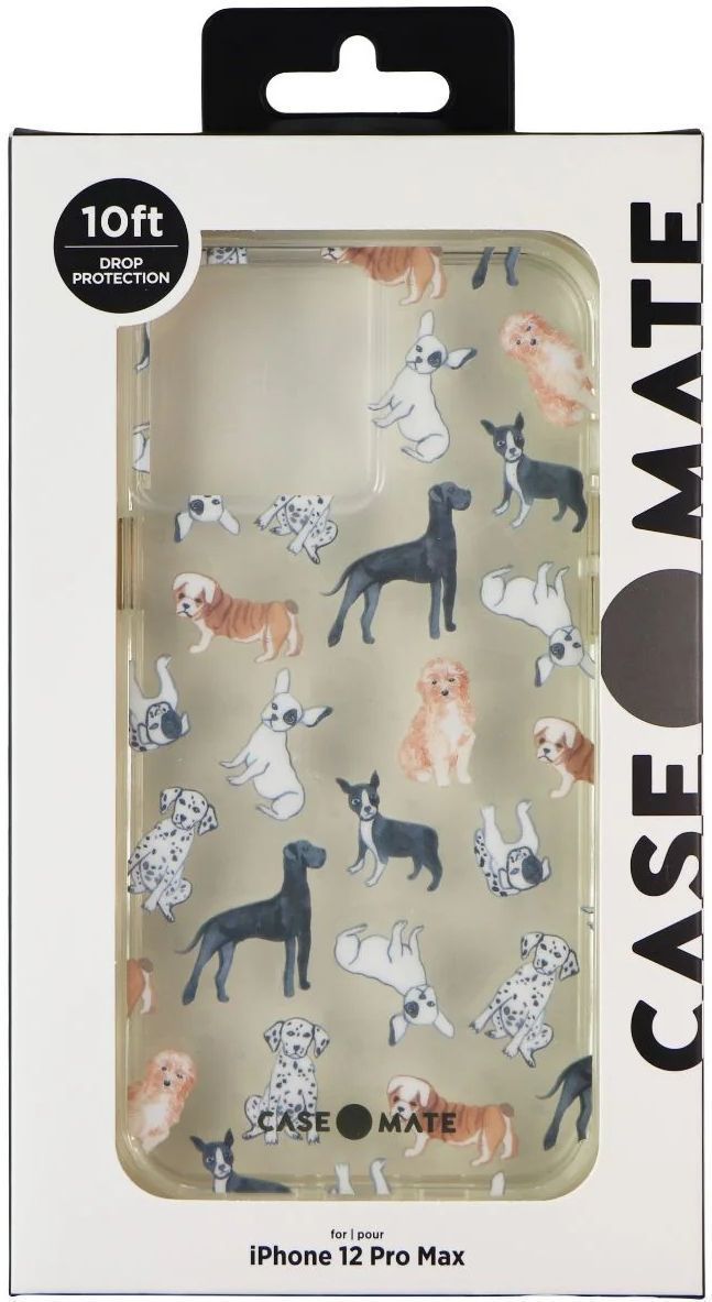 Case-Mate Prints Phone Case for iPhone 12 Pro Max - Pup-arazzi by Case-Mate - Image 4