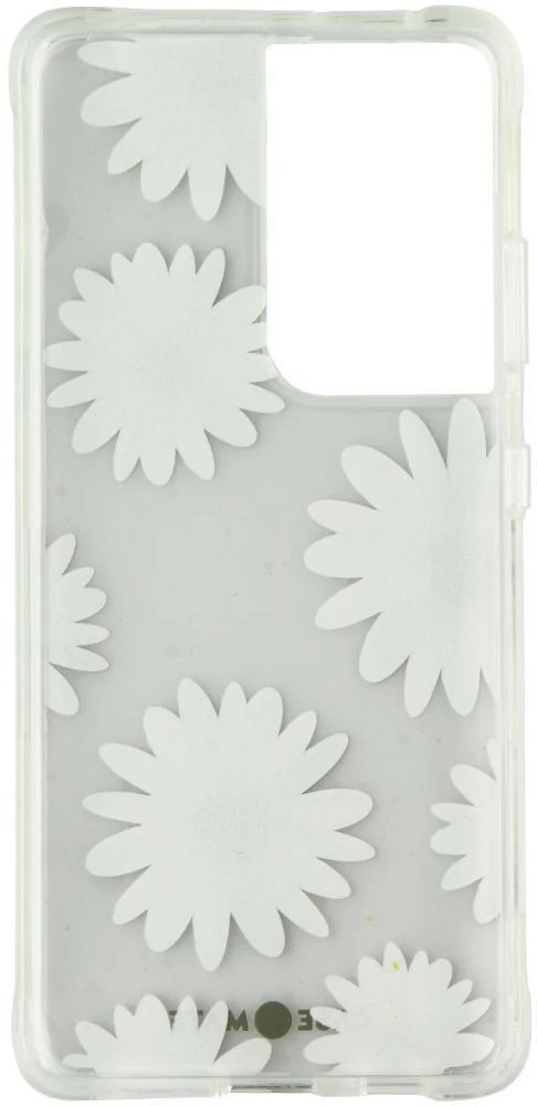 Case-Mate Prints Series Phone Case for Samsung Galaxy S21 Ultra 5G - Glitter Daisies by Case-Mate - Refurbished - Brand New condition - Image 3