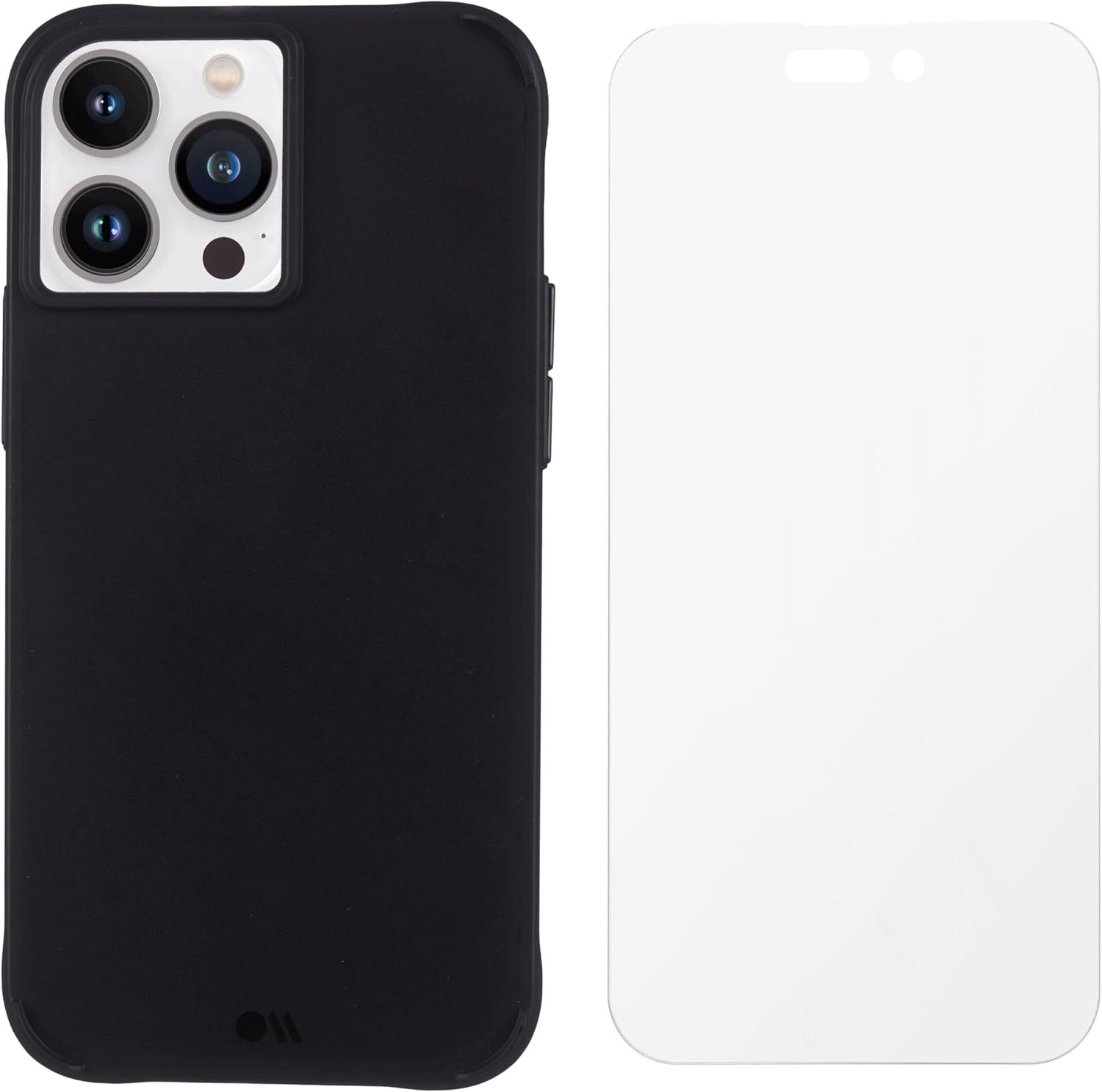 Case-Mate Protection Pack MagSafe Phone Case & Screen Protector for iPhone 14 Pro - Black by Case-Mate - Refurbished - Very Good condition - US$8.78