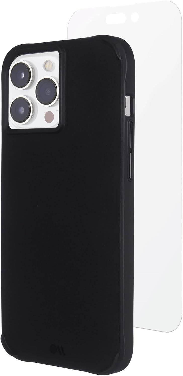 Case-Mate Protection Pack MagSafe Phone Case & Screen Protector for iPhone 14 Pro - Black by Case-Mate - Refurbished - Very Good condition - Image 3